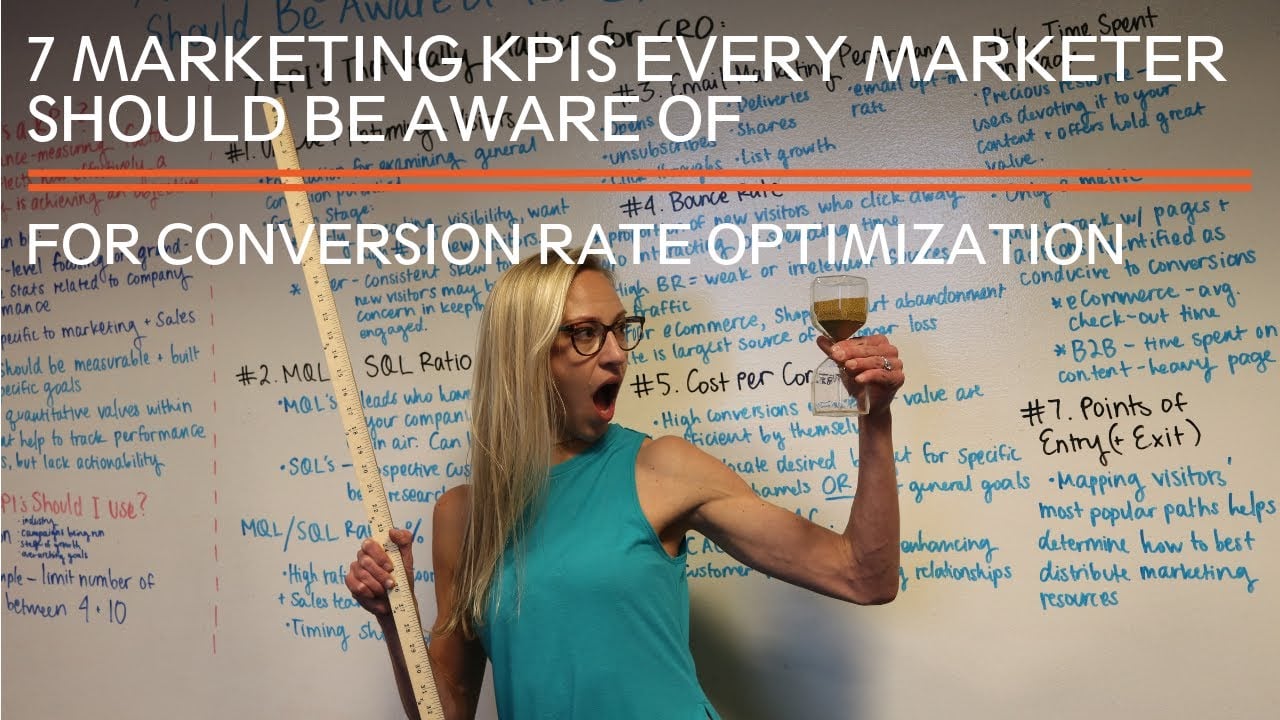 7 Marketing KPIs to be Aware of for Conversion Rate Optimization