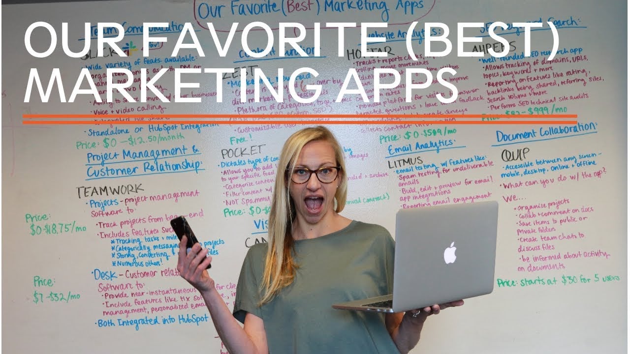 Our 12 Favorite (Best) Marketing Apps
