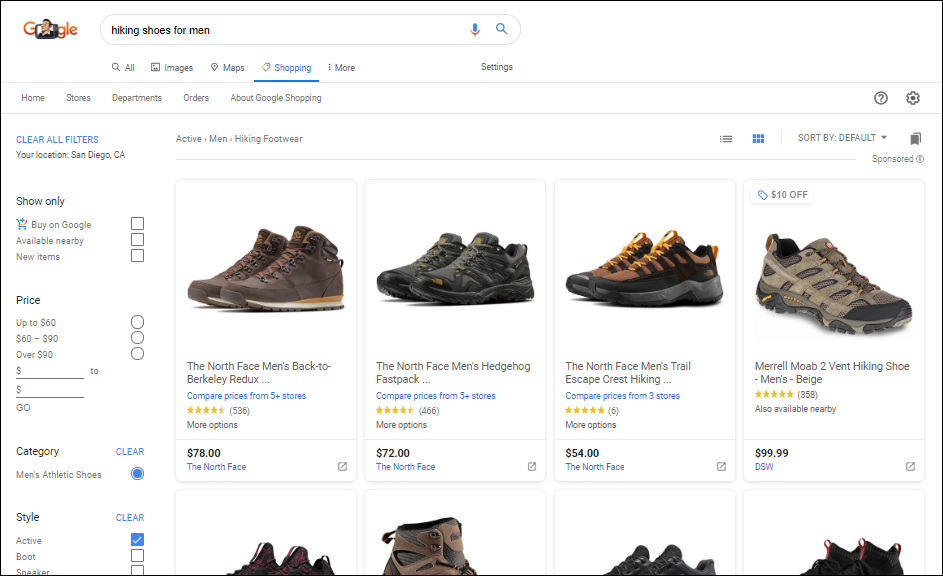 Google-shopping-example
