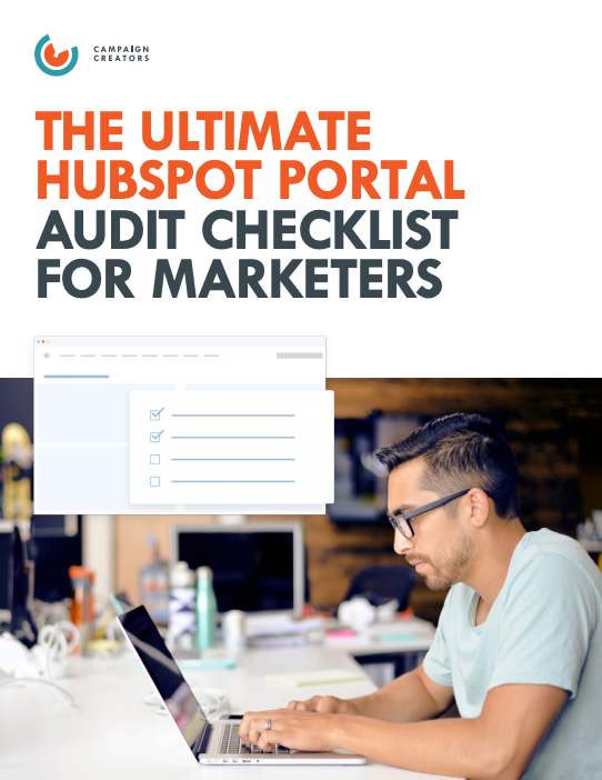 The Ultimate HubSpot Portal Audit Checklist Cover